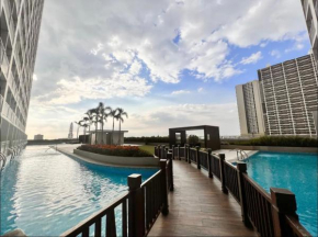 Breeze Residences Sky Studio Near MOA PICC Star City Fast Wifi & Netflix